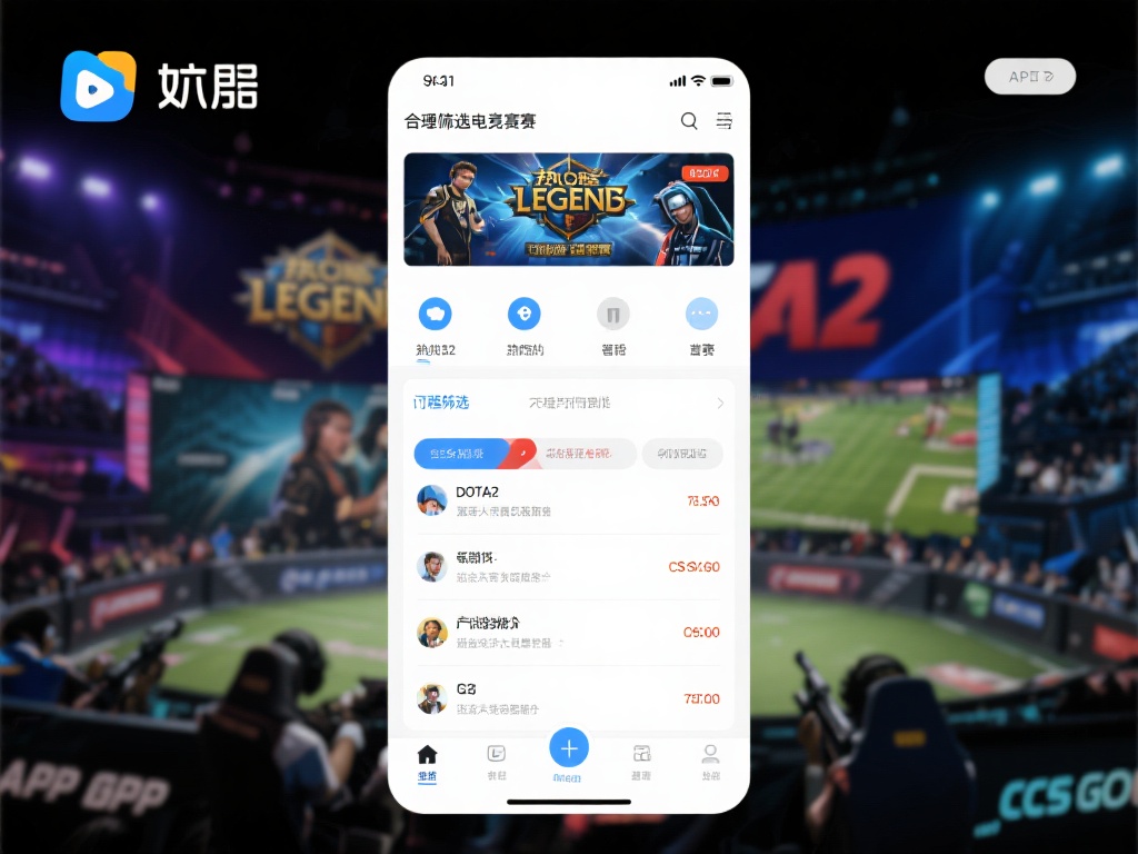 合理筛选电竞赛事
APP内赛程较多，包括热门项目