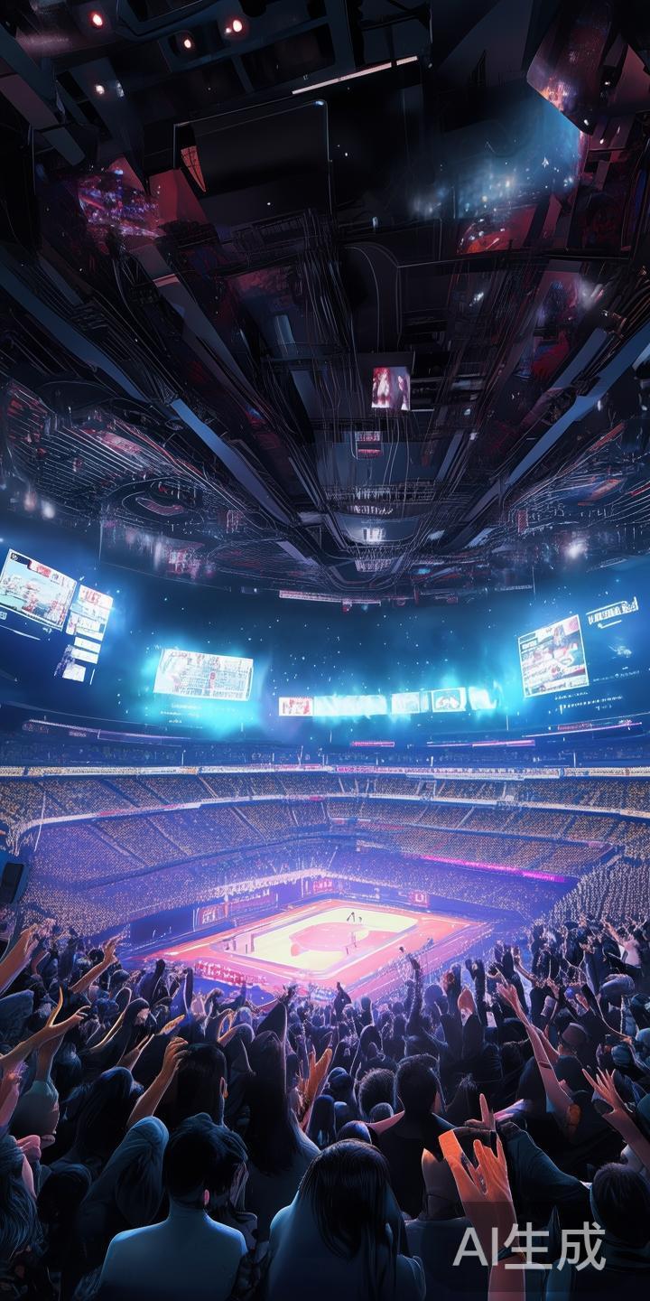 除了精彩的比赛内容，竞博平台注重营造沉浸式体验。例